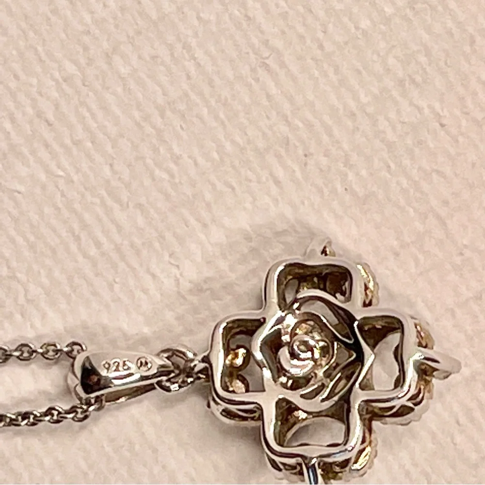 Sterling Silver Diamond Pendant Necklace (1/3 ct. tw.) - Picture 16 of 16